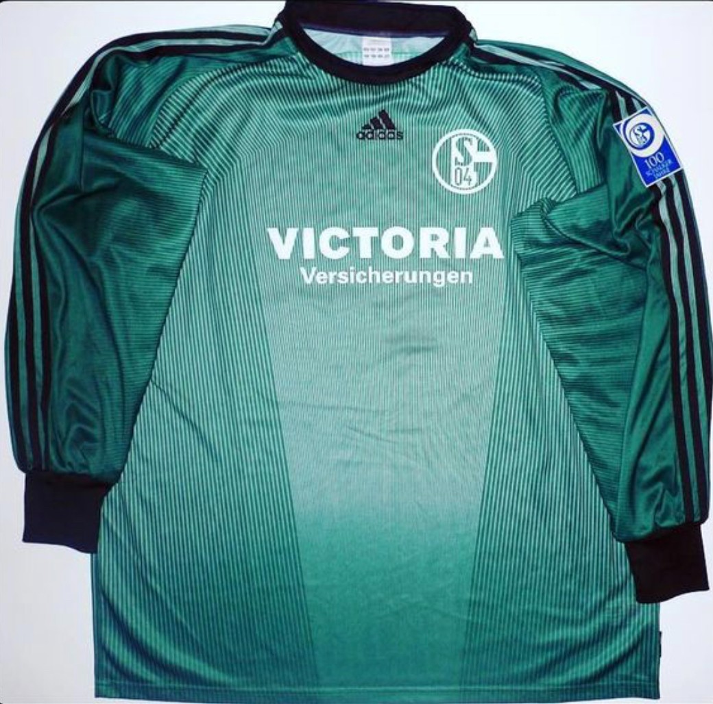 Equipación de portero de Schalke 04 03-04