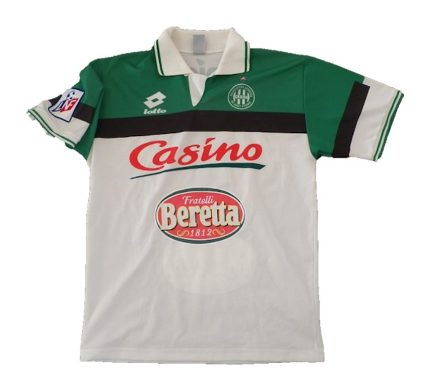 Segunda equipación de Saint-Étienne 97-98