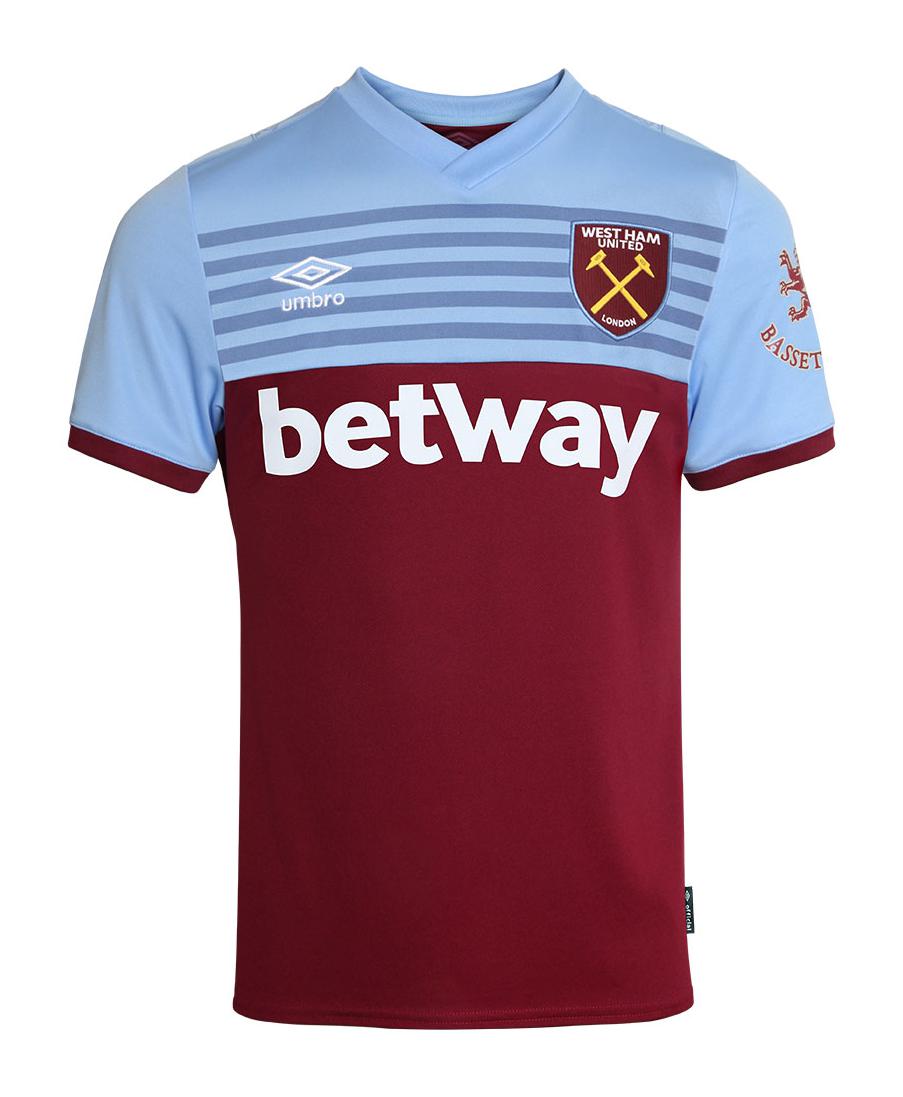 Primera equipación de West Ham United 19-20