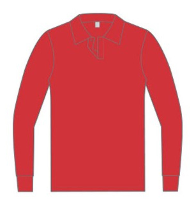 Primera equipación de LiverpoolFC 1947-48