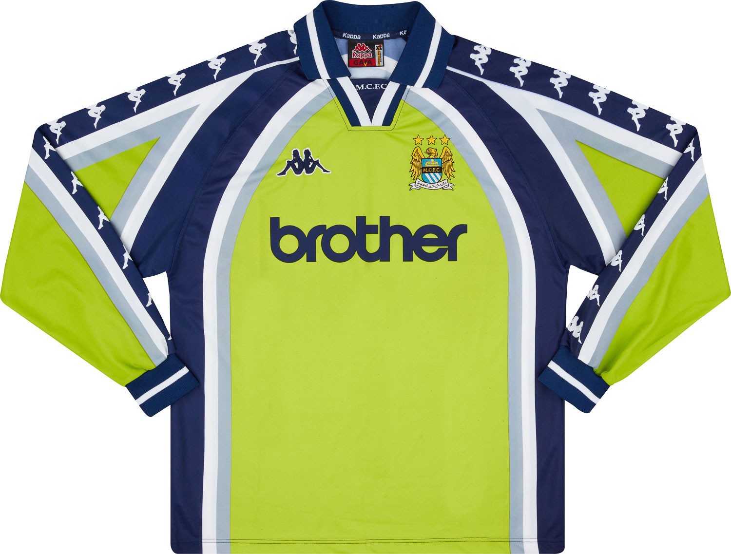 Equipación de portero de Man City 97-98