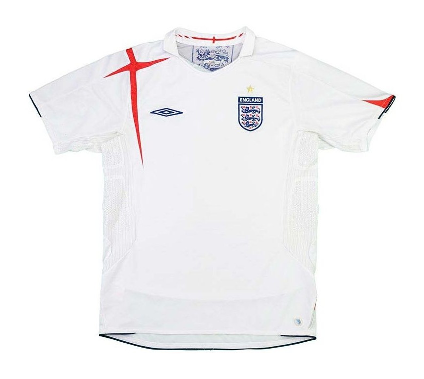 Primera equipación de Inglaterra 2006