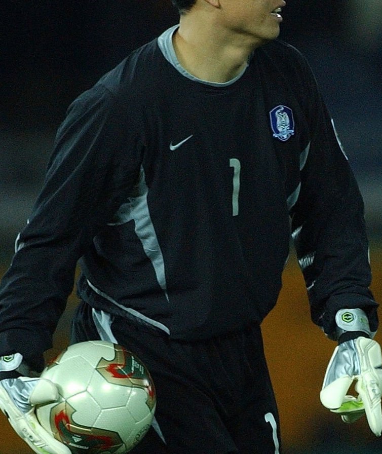Equipación de portero de Rep. Corea 2002