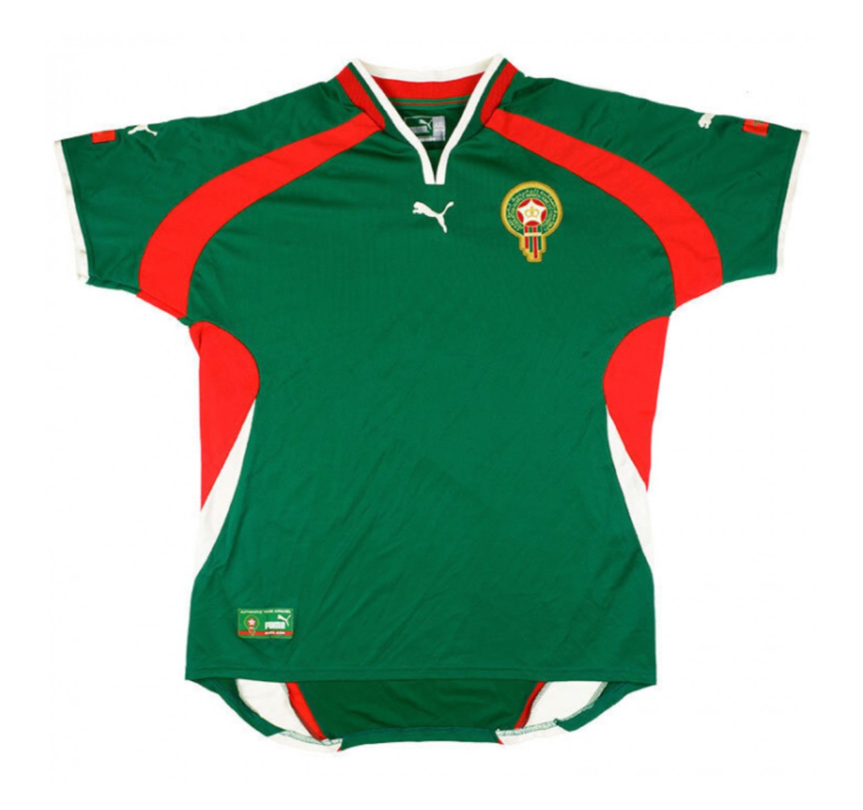 Primera equipación de Marruecos 2000