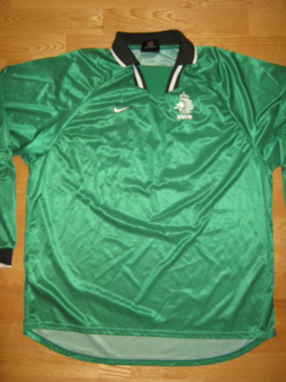 Equipación de portero de Países Bajos 1997