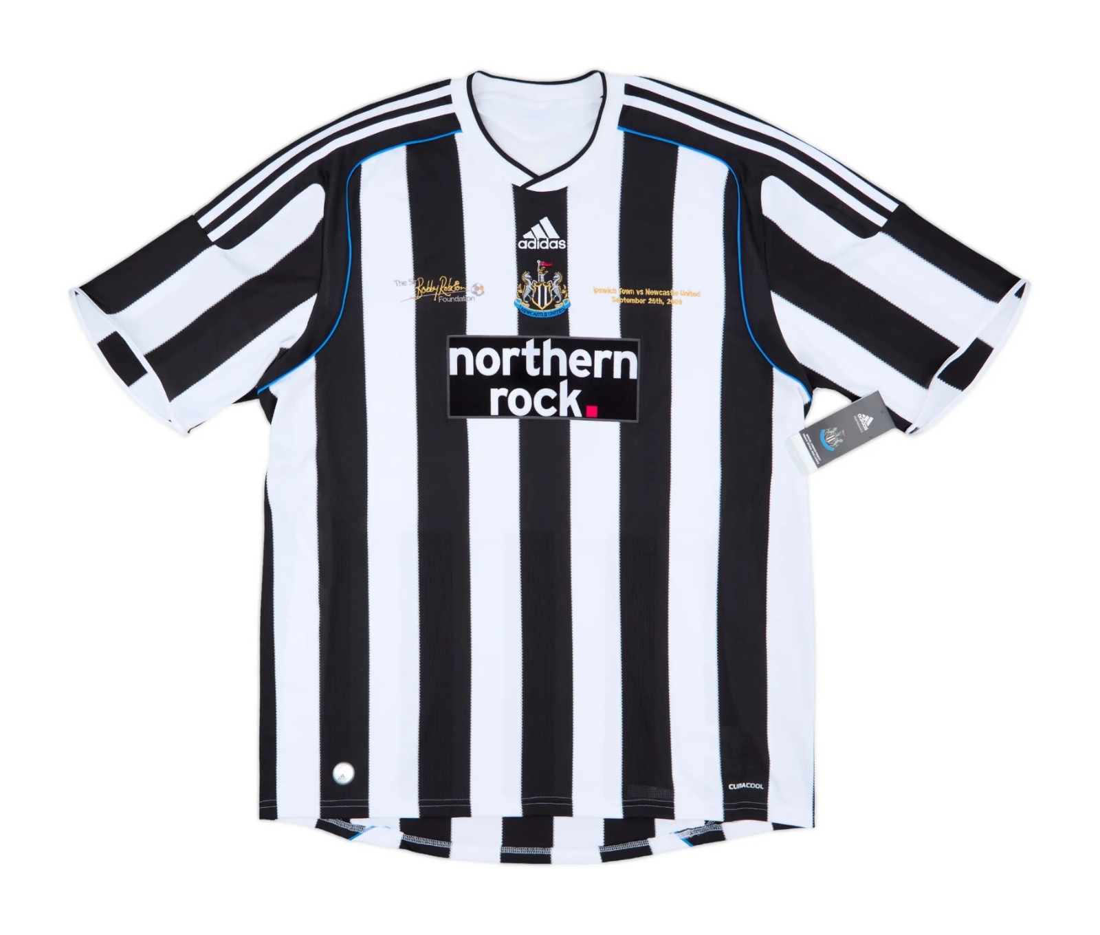 Primera equipación de Newcastle 09-10