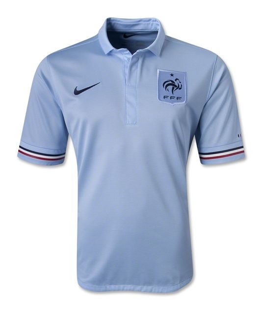 Equipación Visitante de Francia 2013