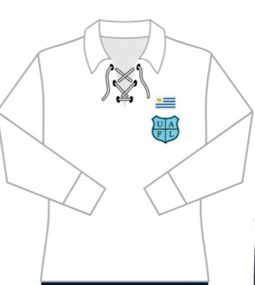 Primera equipación de Uruguay 1919