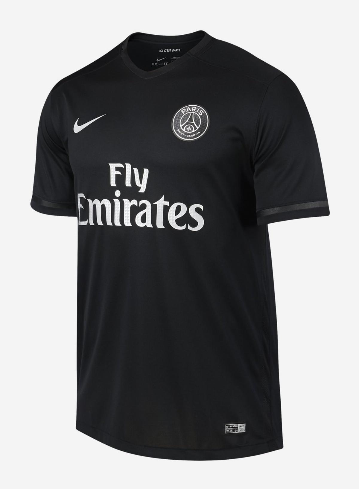 Tercera equipación de Paris Saint-Germain 15-16