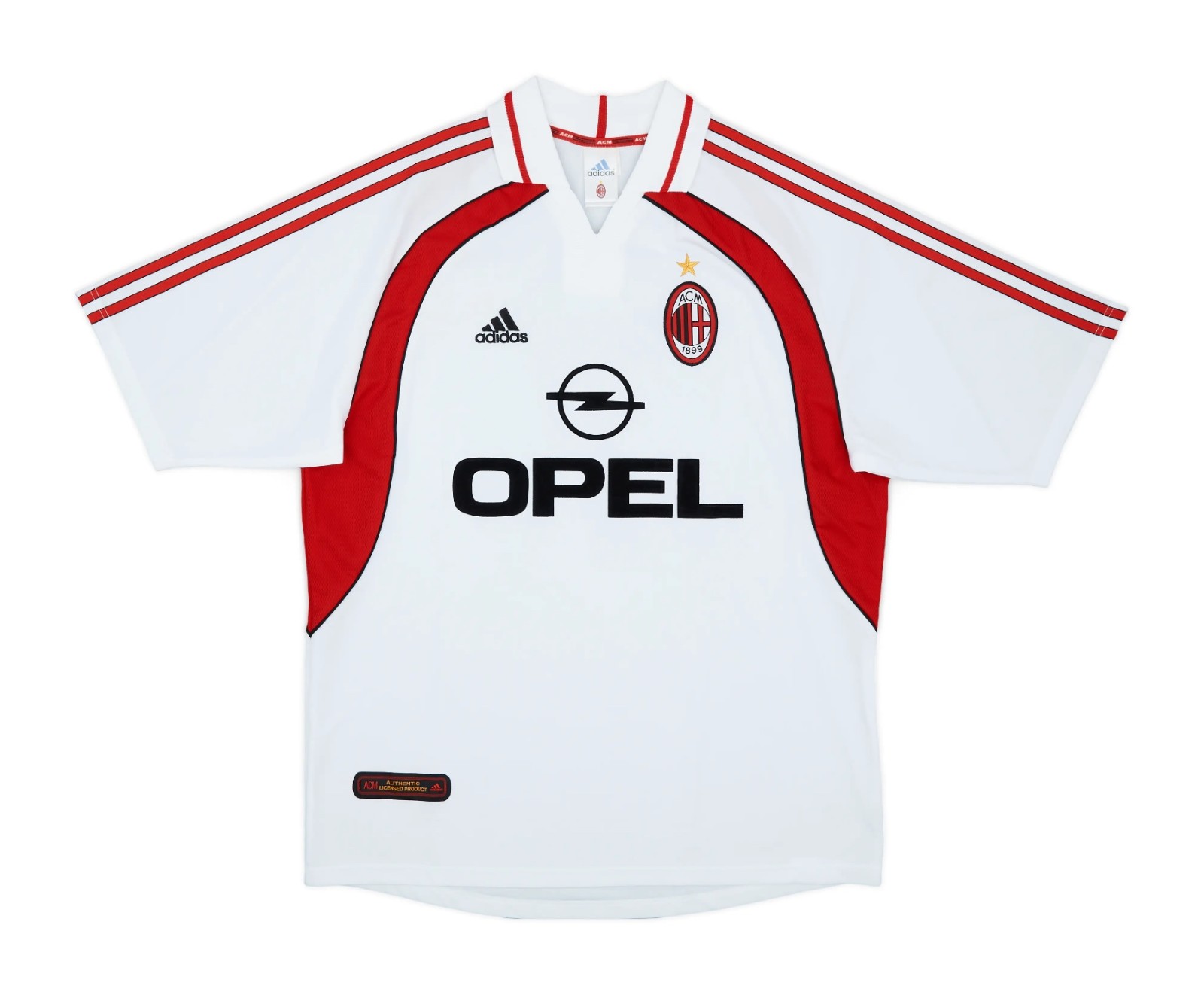 Segunda equipación de Milan 01-02