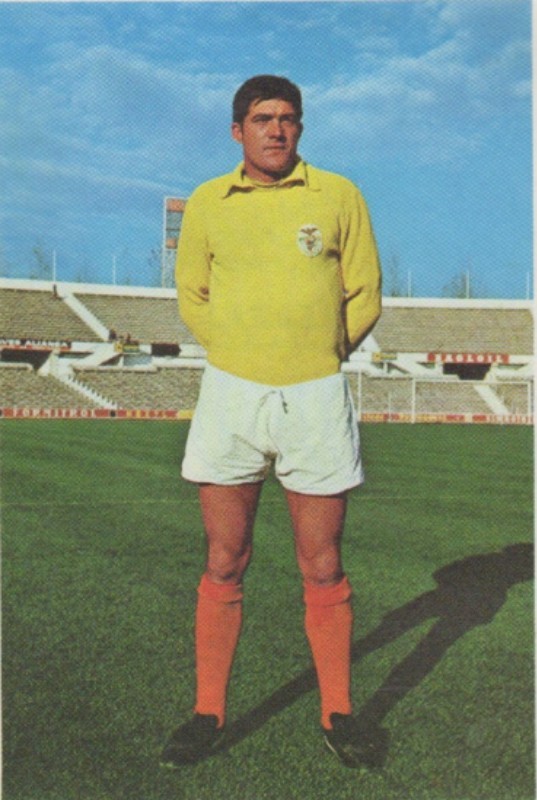 Equipación de portero de Benfica 70-71