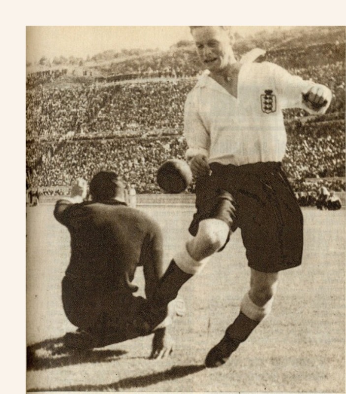 Primera equipación de Inglaterra 1947