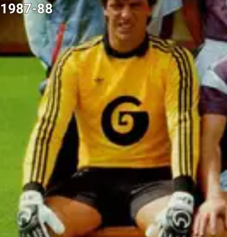 Equipación de portero de Anderlecht 87-88