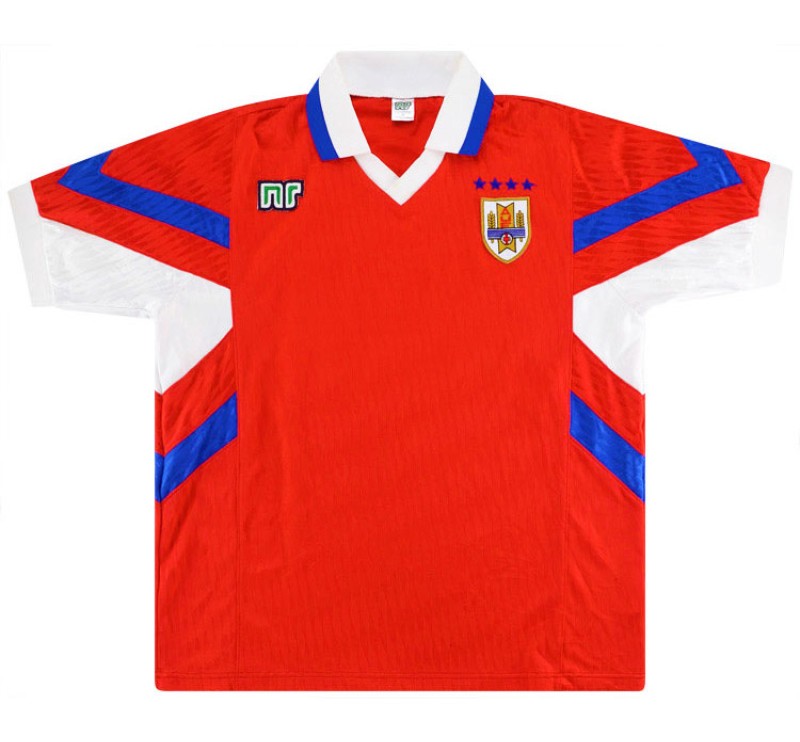 Segunda equipación de Uruguay 1994