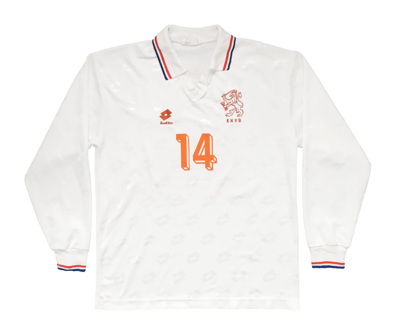 Segunda equipación de Países Bajos 1992