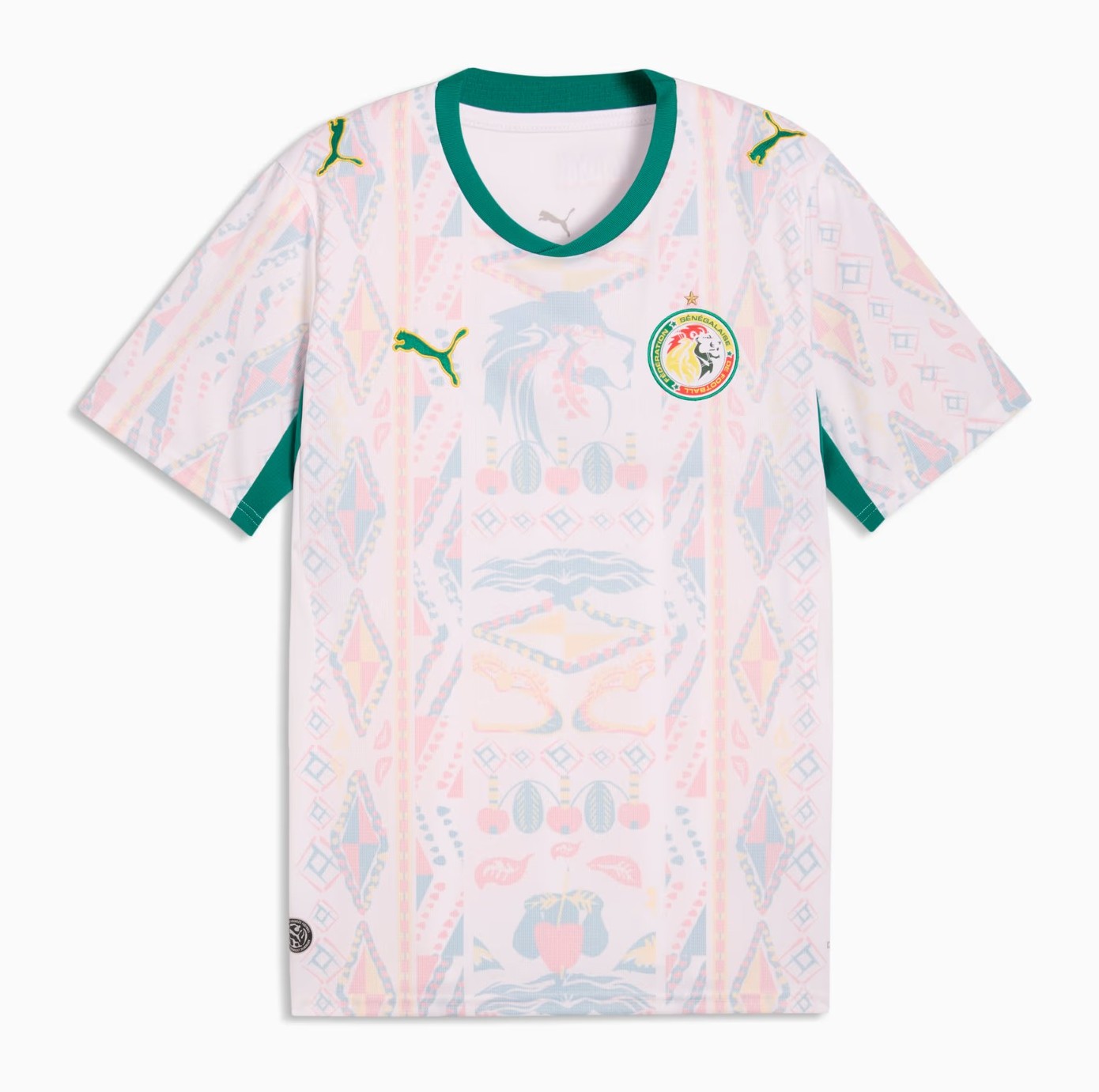 Primera equipación de Senegal 2026
