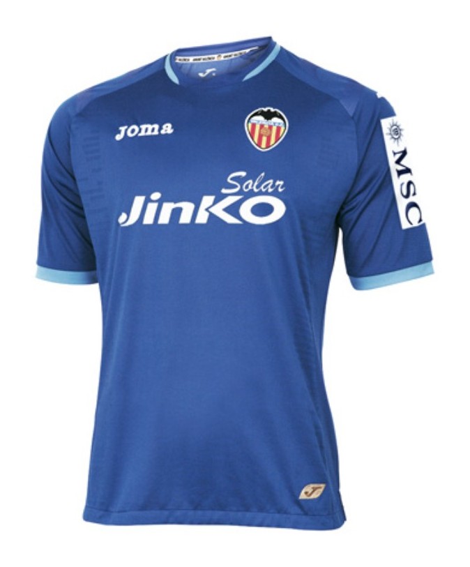 Segunda equipación de Valencia 12-13