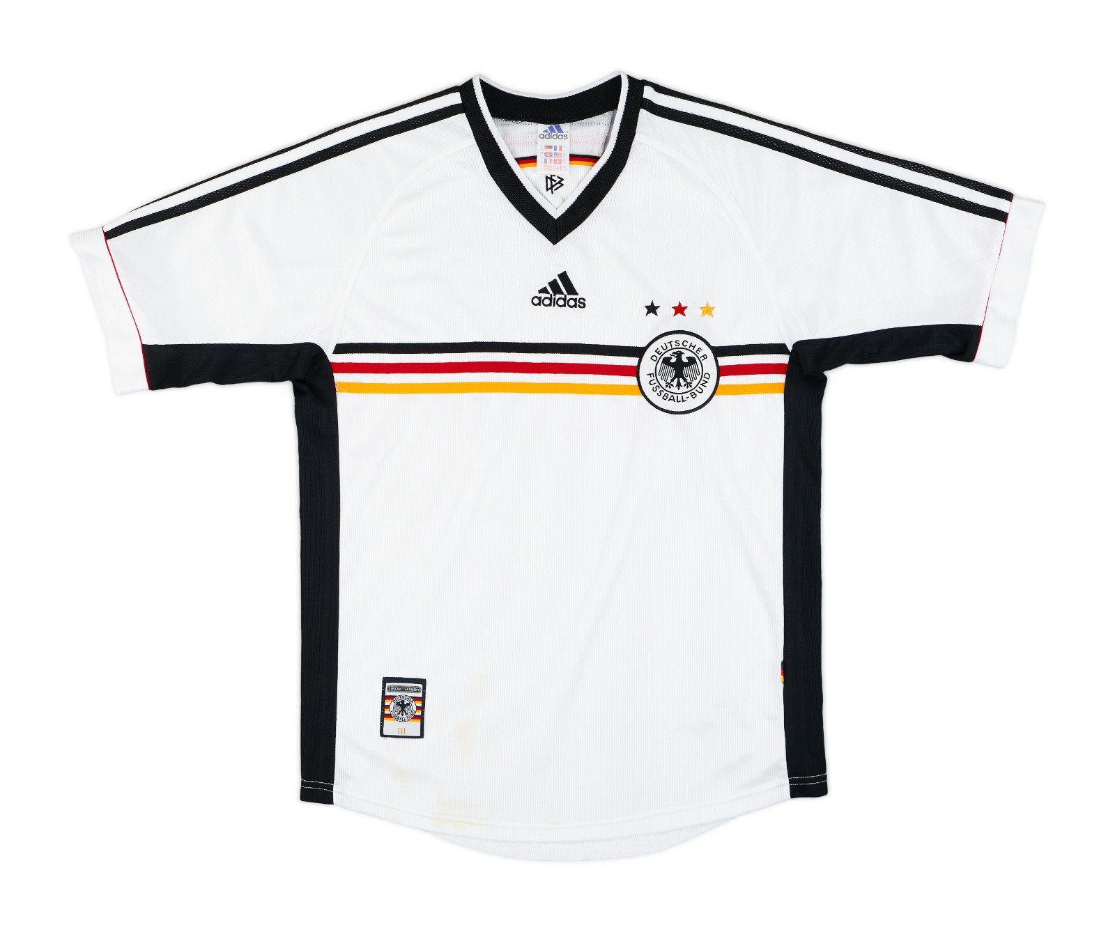 Primera equipación de Alemania 1998