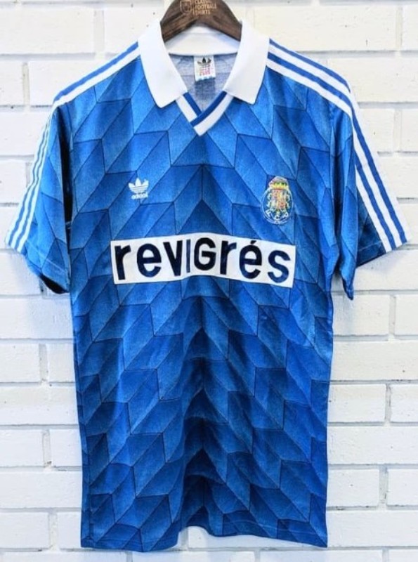 Segunda equipación de Oporto 91-92