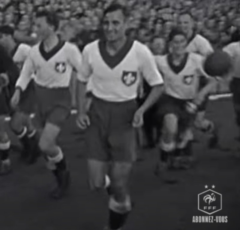 Primera equipación de Lille 1946-47
