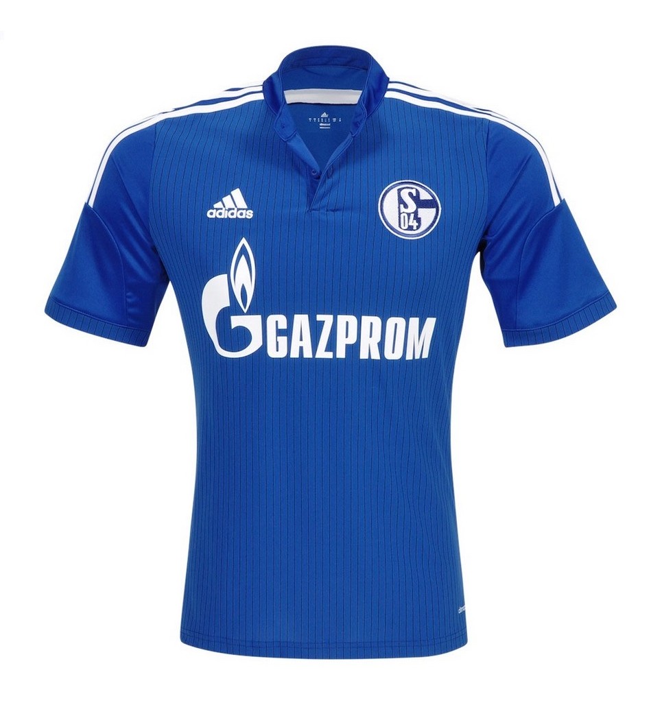 Primera equipación de Schalke 04 14-15