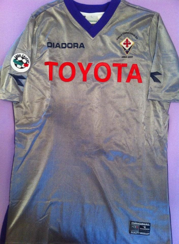 Tercera equipación de Fiorentina 00-01