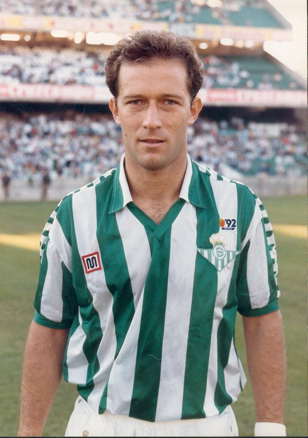 Primera equipación de Real Betis 86-87