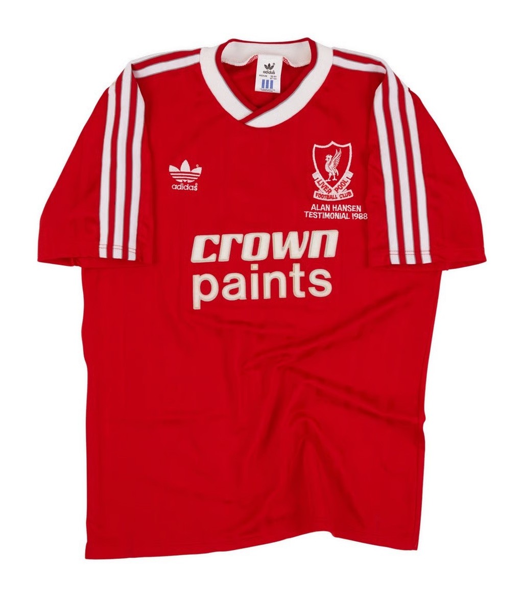 Primera equipación de LiverpoolFC 87-88