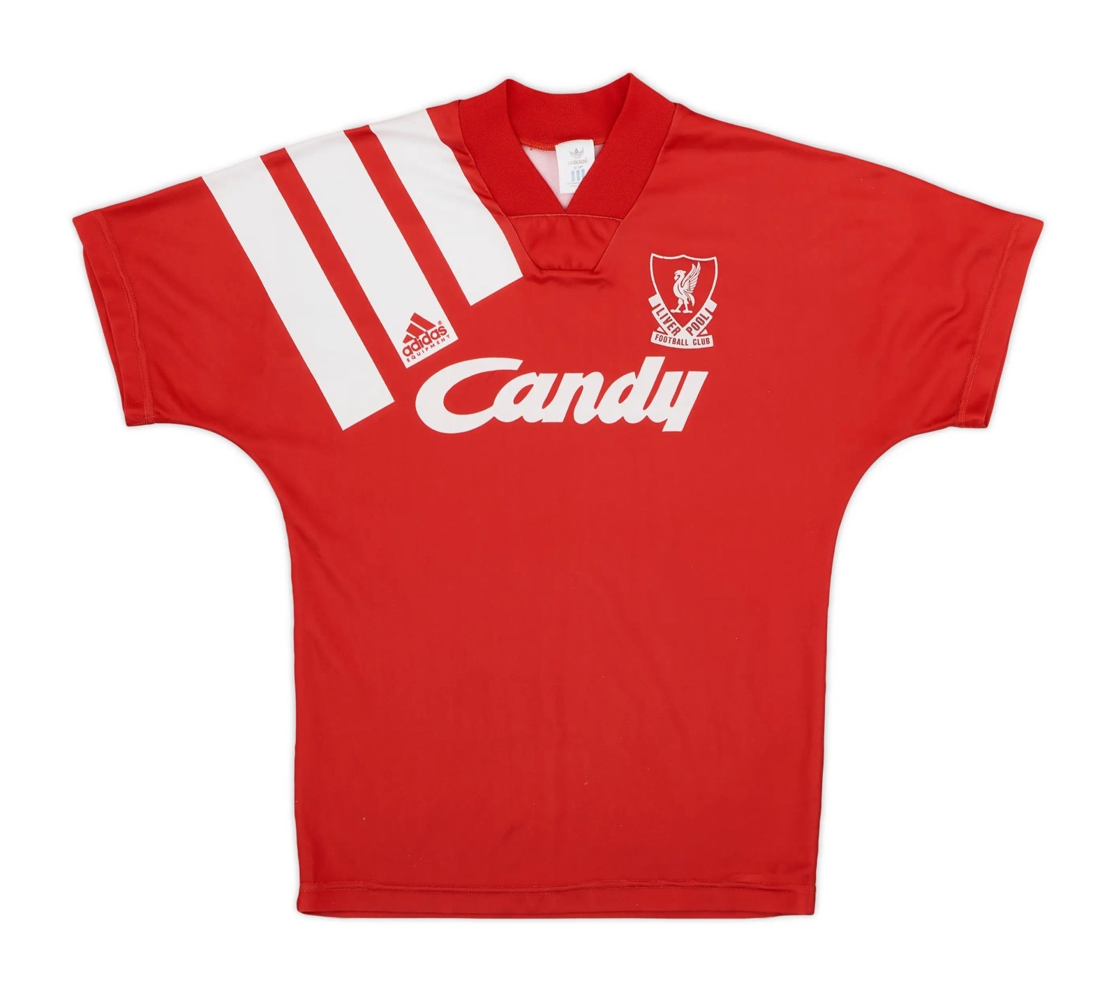 Primera equipación de LiverpoolFC 91-92