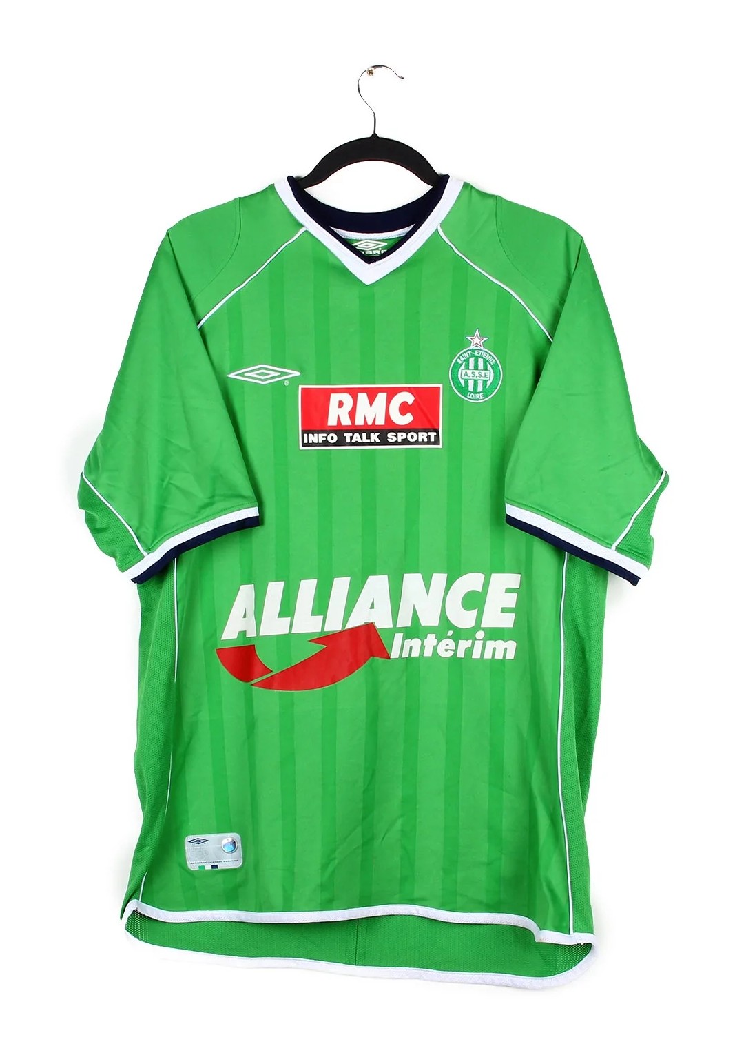 Primera equipación de Saint-Étienne 02-03