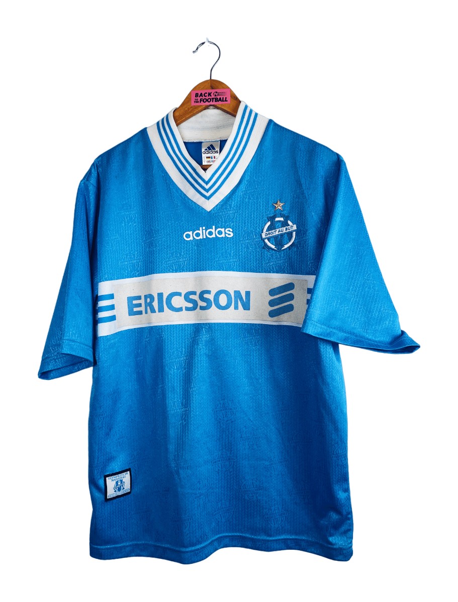 Segunda equipación de Olympique de Marsella 97-98