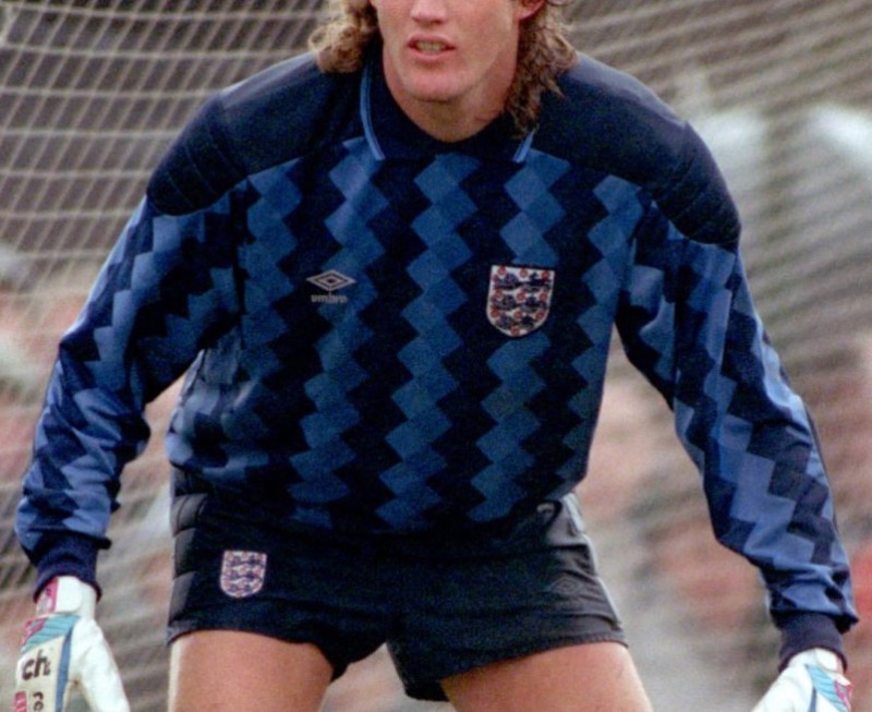 Equipación de portero de Inglaterra 1988