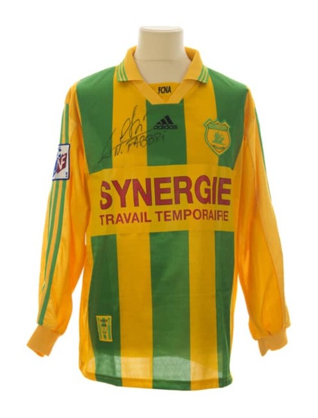 Primera equipación de Nantes 98-99