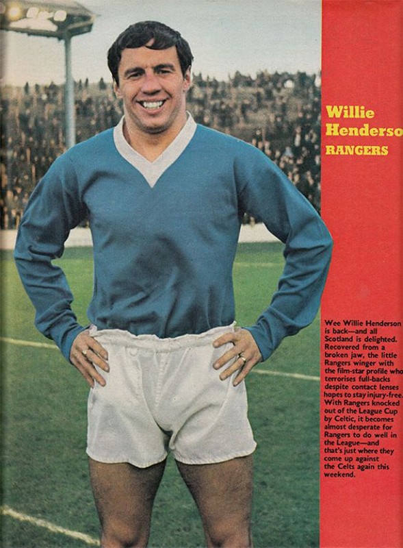 Primera equipación de Glasgow Rangers 67-68