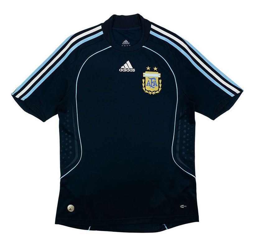 Segunda equipación de Argentina 2008