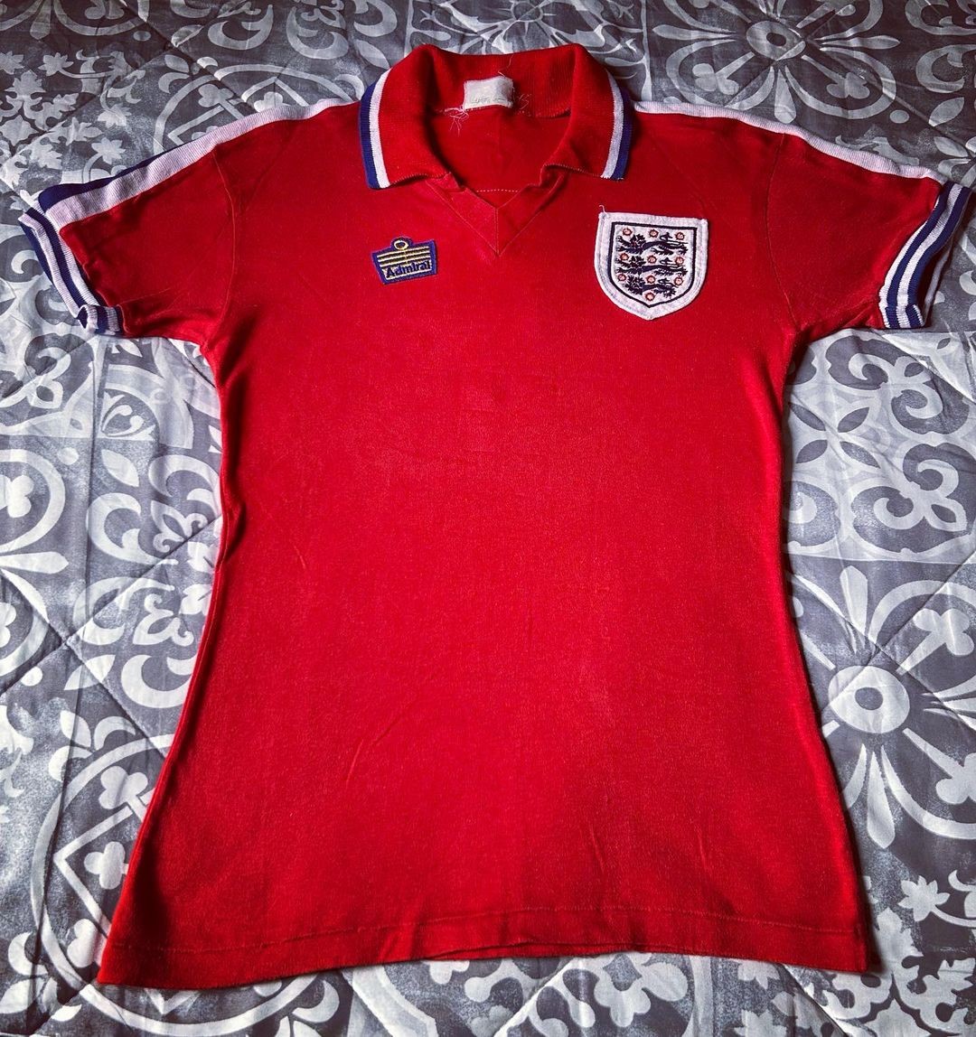 Segunda equipación de Inglaterra 1974
