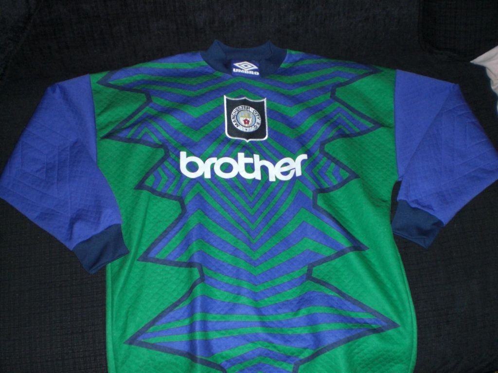 Equipación de portero de Man City 94-95