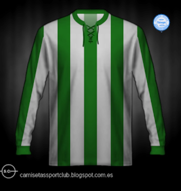 Primera equipación de Real Betis 1910