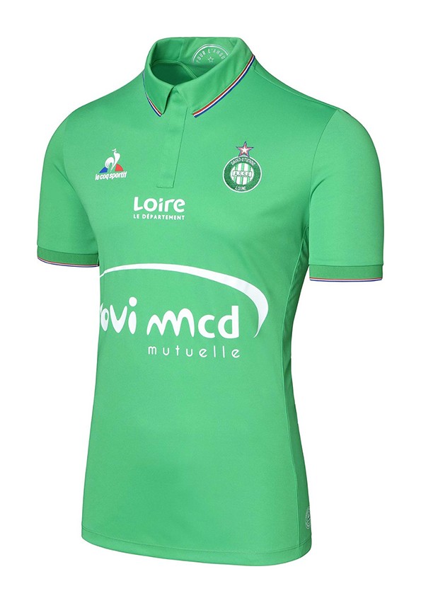 Primera equipación de Saint-Étienne 16-17