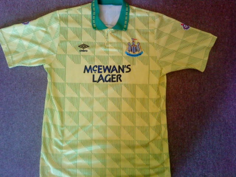 Newcastle United 91-92 Visitante 3