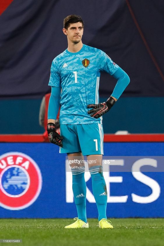 Equipación de portero de Bélgica 2019