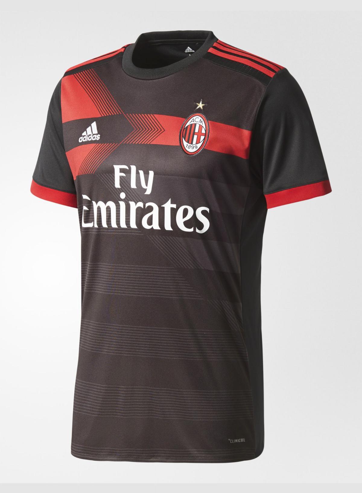 Tercera equipación de Milan 17-18