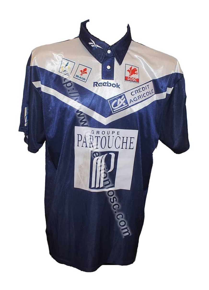 Tercera equipación de Lille 98-99