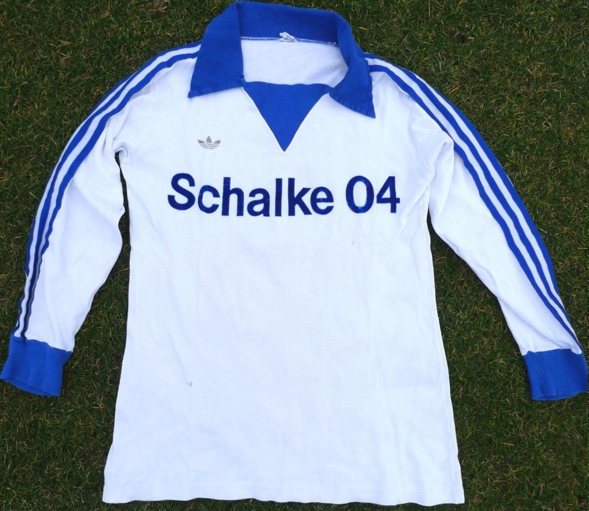 Segunda equipación de Schalke 04 78-79
