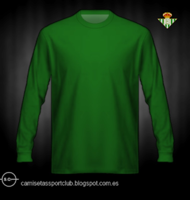 Segunda equipación de Real Betis 64-65