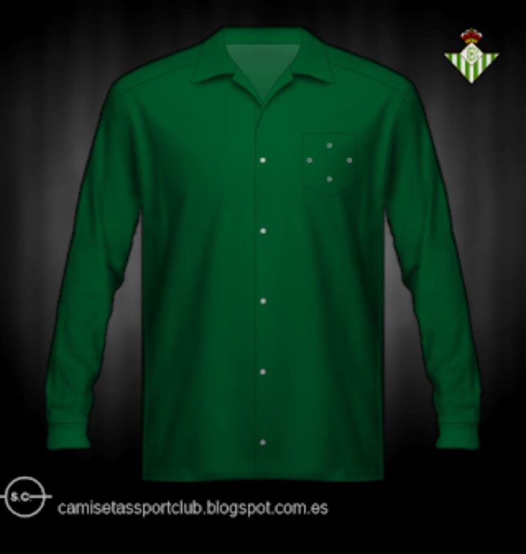 Segunda equipación de Real Betis 1942-43