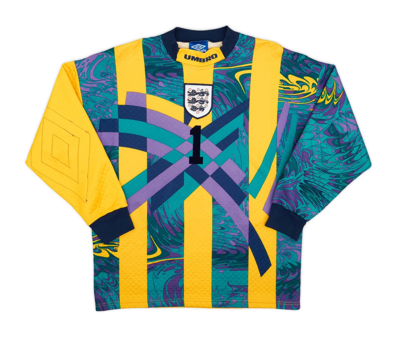 Equipación de portero de Inglaterra 1996