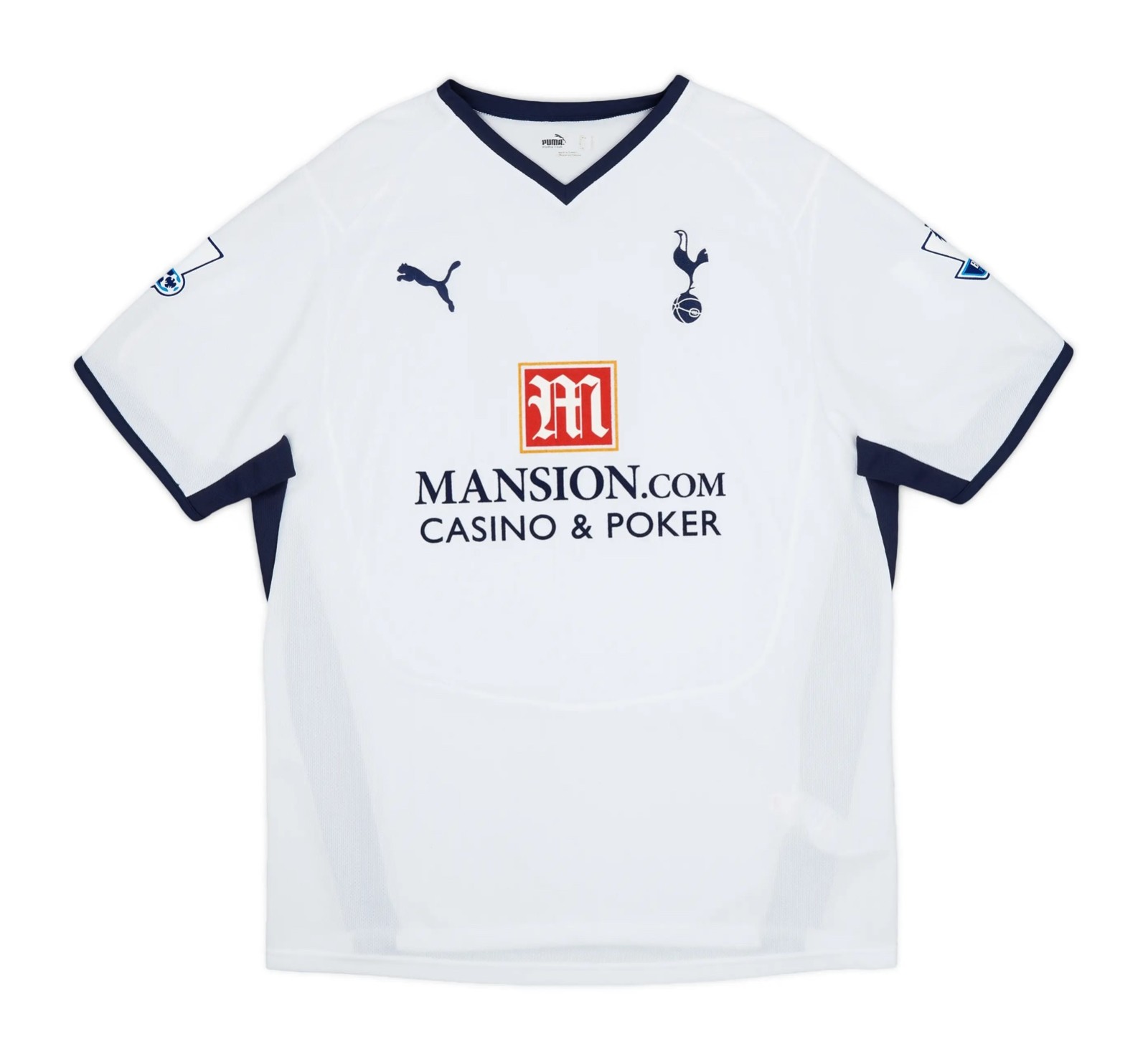 Primera equipación de Tottenham 08-09