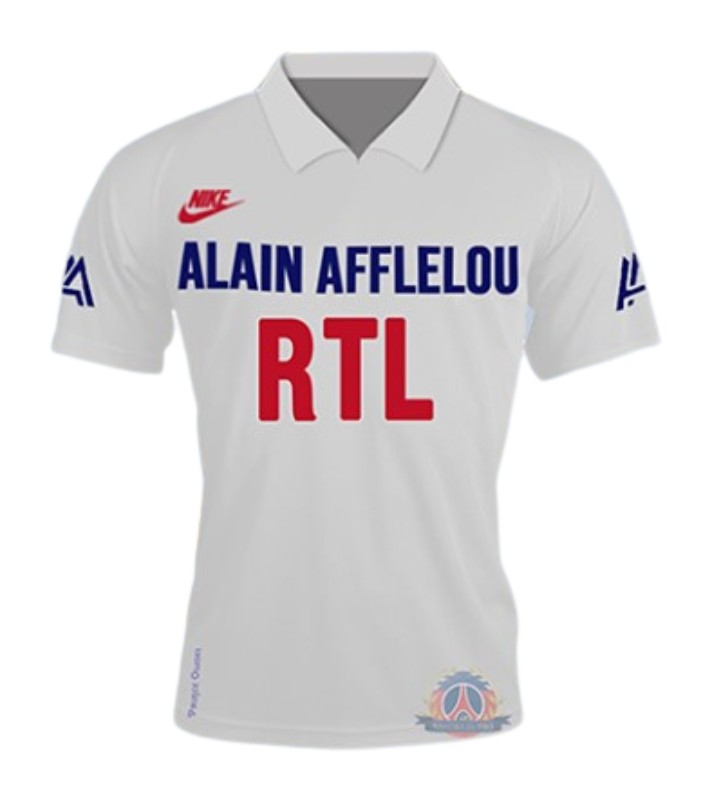 Tercera equipación de Paris Saint-Germain 90-91