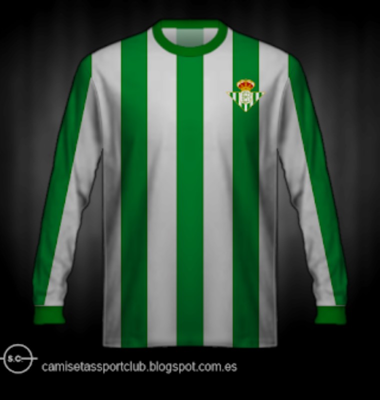 Primera equipación de Real Betis 60-61